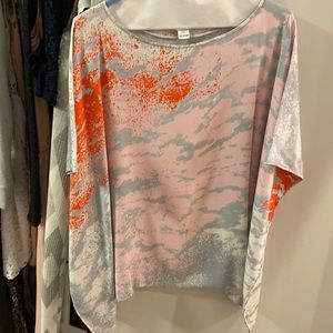 Diane von Furstenberg batwing blouse